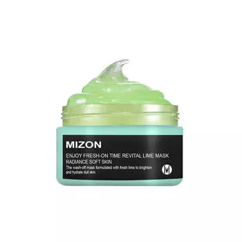 Увлажняющая маска с экстрактом лайма Mizon Enjoy Fresh On-Time Revital Lime Mask