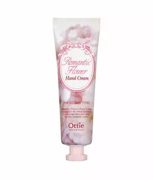 Увлажняющий цветочный крем для рук Ottie Romantic Flower Hand Cream
