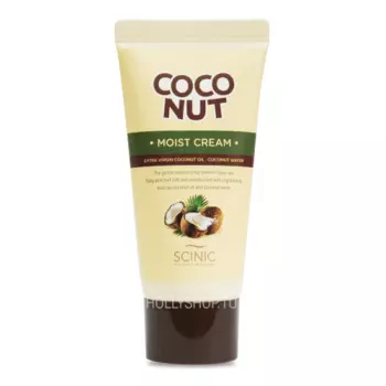 Увлажняющий крем для лица и тела с кокосовым маслом Scinic Coconut Moist Cream