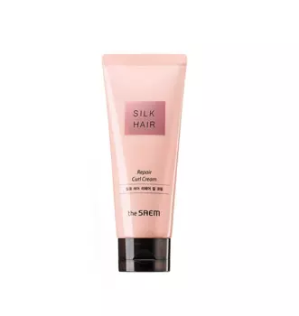 Увлажняющий крем для вьющихся волос The Saem Silk Hair Repair Curl Cream