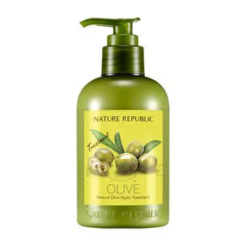Увлажняющий оливковый кондиционер для волос Nature Republic Natural Olive Hydro Treatment