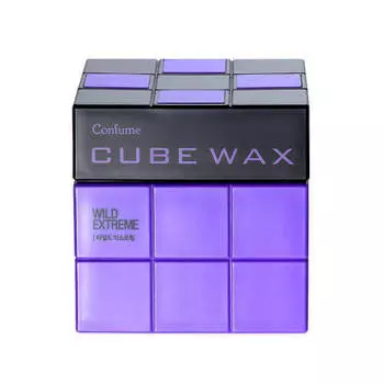 Воск для волос экстрасильная фиксация Welcos Confume Cube Wax Wild Extreme