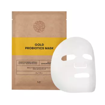 Восстанавливающая маска с пробиотиками VT Cosmetics Gold Probiotics Mask