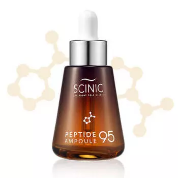 Восстанавливающая пептидная сыворотка для лица Scinic Peptide Ampoule 95