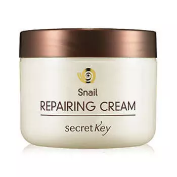 Восстанавливающий крем для лица с муцином улитки Secret Key Snail Repairing Cream