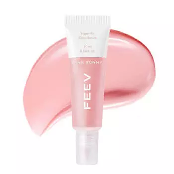 Универсальная цветная сыворотка-румяна в мини-формате FEEV Hyper-Fit Color Serum Mini Pink Bunny