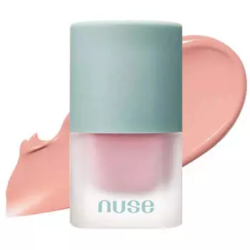 Бархатные румяна-мусс nuse Mousse Care Cheek 02 Pink Topper