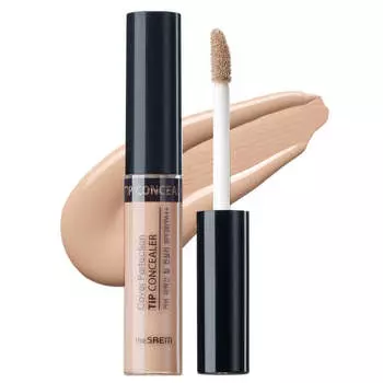 Жидкий консилер The Saem Cover Perfection Tip Concealer 02 Rich Beige