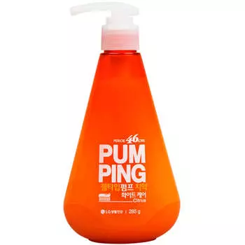 Отбеливающая зубная паста с цитрусами Perioe Pumping Toothpaste Citrus