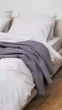 Waffle Towel - Тёмно-серый - 90х150