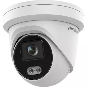 4Мп уличная купольная IP-камера с LED-подсветкой до 30м и технологией AcuSense, 1/1.8" Progressive Scan CMOS; объектив 4мм; угол обзора 94; 0.0005лк@F1.0; сжатиеH.265/H.265+/H.264/H.264+/MJPEG; тройной поток; 2688 1520@25к/с; WDR 130дБ 3D DNR BLC ROI; обн