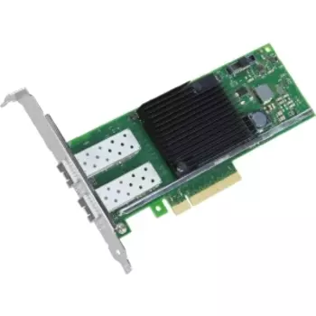 Адаптер Intel Ethernet Converged Network Adapter X710-DA2, 10GbE/1GbE dual ports SFP+, open optics, PCI-E 3.0x8 (Low Profile and Full Height brackets included) bulk (EX710DA2G1P5)