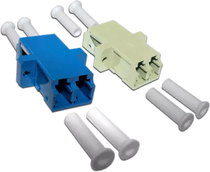 Адаптер оптический LANMASTER LC, MM, корпус SC, дуплексный (LAN-2LC/S-AM-MM)