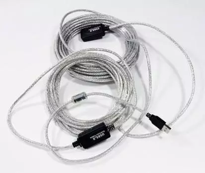 Адаптер USB2 AM-AF 10M VUS7049-10M VCOM