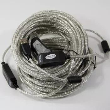 Адаптер USB2 AM-AF 25M VUS7049-25M VCOM
