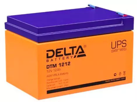Аккумуляторная батарея Delta DT 1212