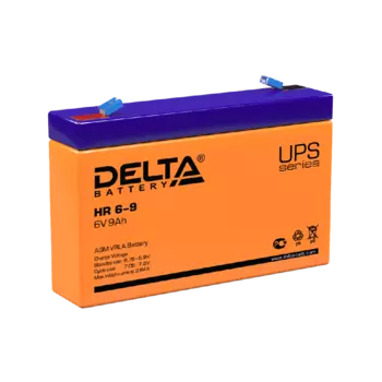 Аккумуляторная батарея Delta HR 6-9