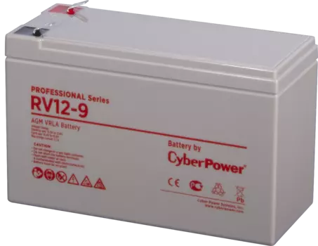 Аккумуляторная батарея PS CyberPower RV 12-9 / 12 В 9 Ач CyberPower Professional Series RV 12-9