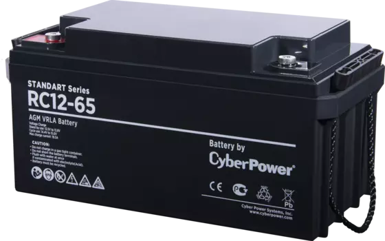 Аккумуляторная батарея SS CyberPower RC 12-65 / 12 В 65 Ач CyberPower RC12-65 (RC 12-65)