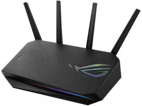 ASUS ROG GS-AX5400// роутер 802.11 a/b/g/n/ac/ax, 2,4 + 5 гГц, 4 антенн, USB; 90IG06L0-MO3R10 (GS-AX5400)