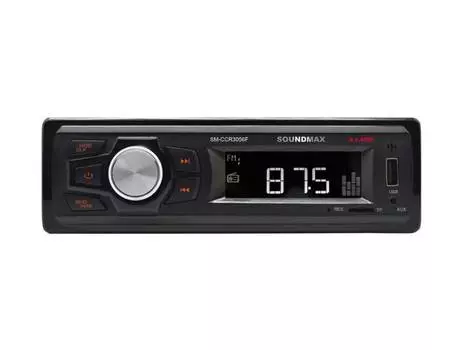 Автомагнитола Soundmax SM-CCR3056F 1DIN 4x40Вт