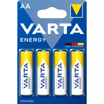 Батарейка Varta ENERGY LR6 AA BL4 Alkaline 1.5V (4106) (4/80/400) Varta ENERGY LR6 AA (04106213414)