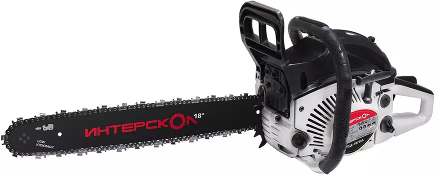Бензопила Интерскол ПЦБ-18/52Л 2400Вт 3.3л.с. дл.шин.:18" (45cm)