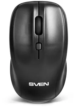 Беспроводная мышь SVEN RX-305 Wireless черная SVEN RX-305 черный (SV-03200305W)