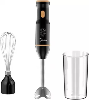 Блендер погружной Midea MC-BL202 700Вт черный/желтый