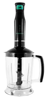 Блендер погружной Starwind SBP2412b 800Вт темно-серый/бирюзовый