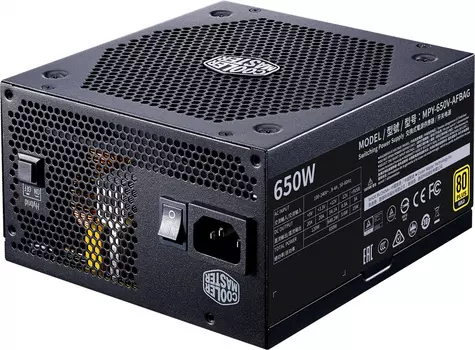 Блок питания 650 Ватт Cooler Master MPY-650V-AFBAG-EU