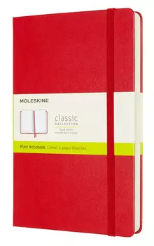 Блокнот Moleskine CLASSIC EXPENDED QP062EXPF2 Large 130х210мм 400стр. нелинованный твердая обложка красный