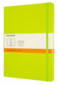 Блокнот Moleskine CLASSIC QP090C2 XLarge 190х250мм 192стр. линейка твердая обложка лайм