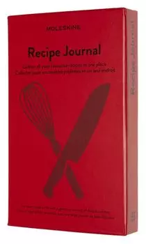 Блокнот Moleskine PASSION RECIPE PASRECP Large 130х210мм 400стр. подар.кор. красный