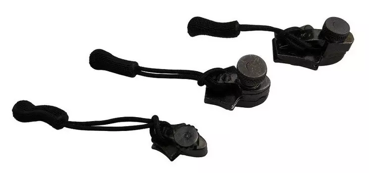 Брелок Munkees Fixn Zip (7067) черный нержавеющая сталь