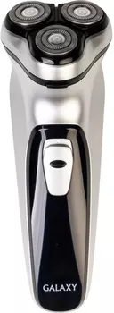 Бритва роторная Galaxy GL 4209 питан.:аккум. серебристый