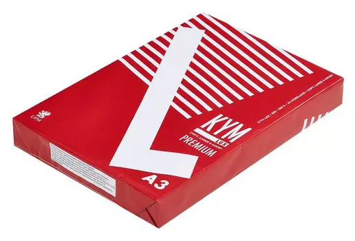 Бумага Kym Lux A3/80г/м2/500л./белый CIE170% общего назначения(офисная)