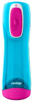 Бутылка Contigo Swish 0.5л голубой тритан (2095120)