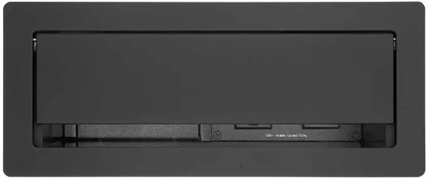 Cable Cubby 1202, without AC, black