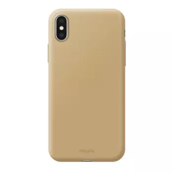 Чехол Air Case для Apple iPhone Xs Max, золотой, Deppa