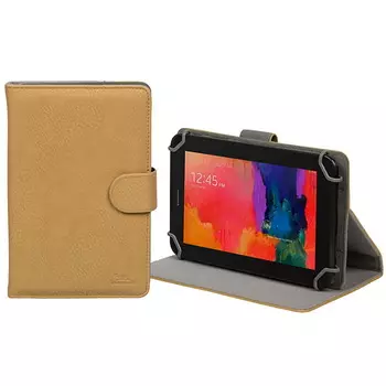 Чехол Riva для планшета 7" 3012 искусственная кожа бежевый