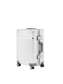 Чемодан NINETYGO Aluminum Frame PC Luggage V1 20'' белый