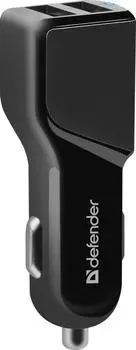 Defender Автомобильный адаптер UCA-34 2xUSB, 5V/3.4А Defender UCA-34 (83834)