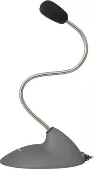 Defender Микрофон компьютерный MIC-111 серый, кабель 1,5 м Defender MIC-111 (64111)