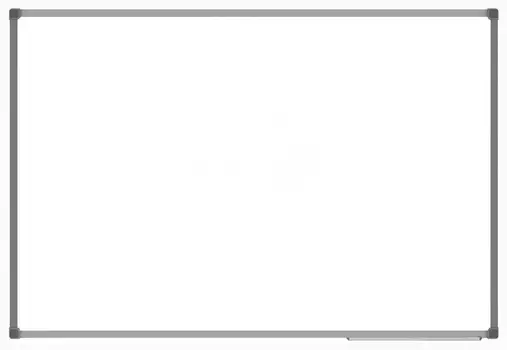 Доска магнитно-маркерная Boardsys 20Ф45 Ecoboard лак белый 45x60см алюминиевая рама
