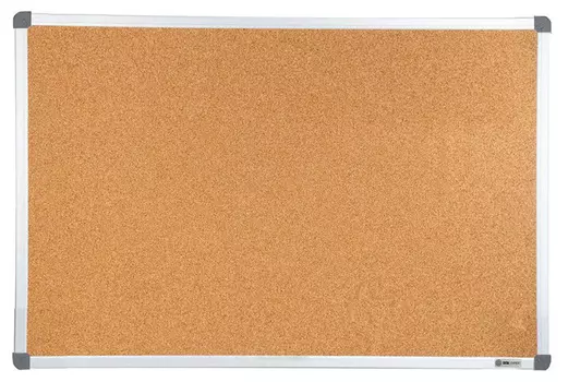 Доска пробковая Cactus CS-CBD-60X90 пробковая коричневый 60x90см алюминиевая рама пробка/алюминий