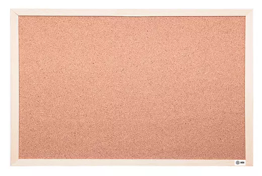 Доска пробковая Cactus CS-CWBD-60X90 пробковая коричневый 60x90см деревянная рама пробка