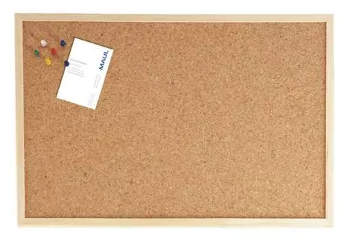 Доска пробковая Hebel Maul Weiss 2706170 пробковая 60x100см деревянная рама