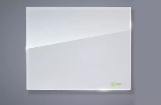 Доска стеклянная Cactus CS-GBD-120x150-WT стеклянная белый 120x150см стекло