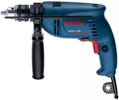 Дрель ударная Bosch GSB 13 RE Professional 600Вт патрон:кулачковый реверс (0601217102)